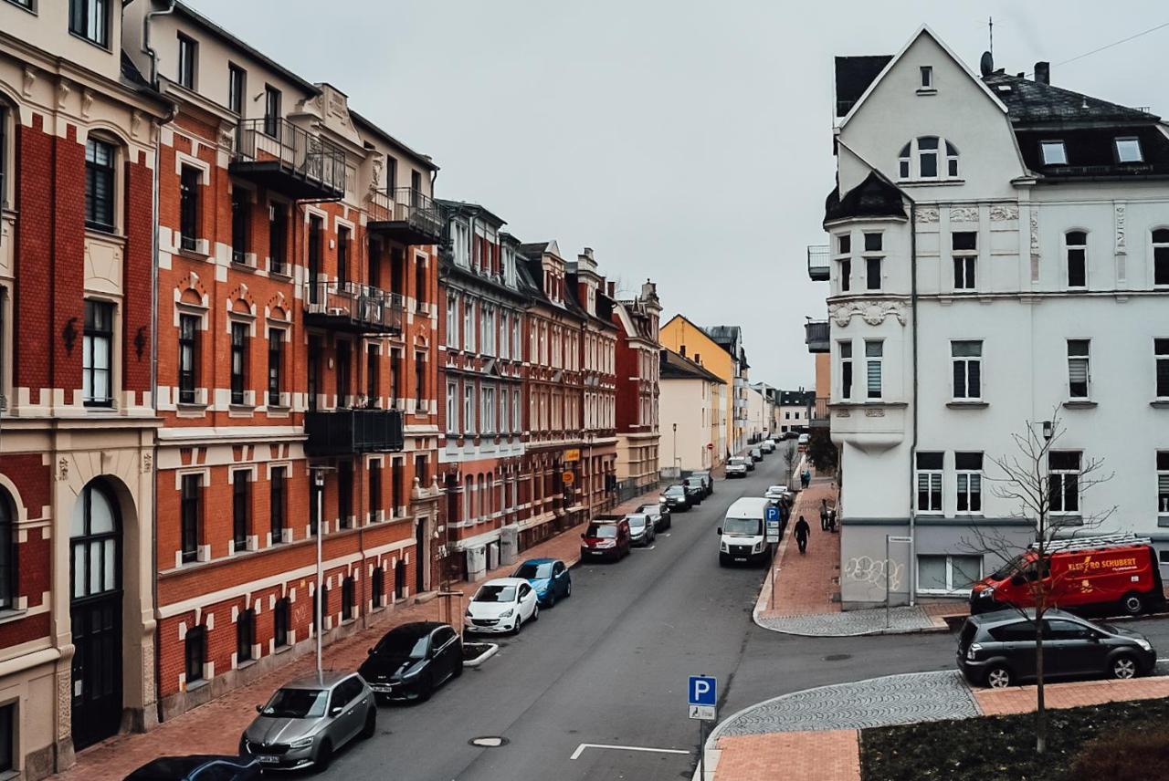 Fewostaeps- Moderne Unterkunft, Zentrumsnah Plauen Eksteriør billede